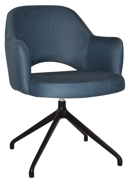 Arm Chair Albury Trestle V2 Black