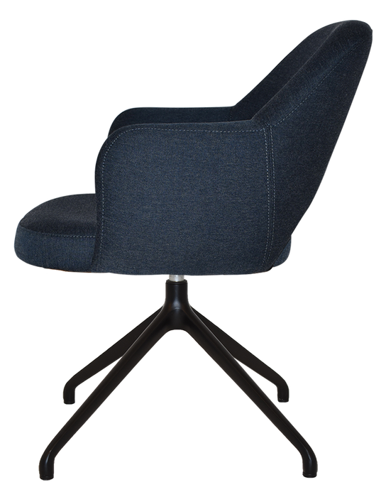 Arm Chair Albury Trestle V2 Black