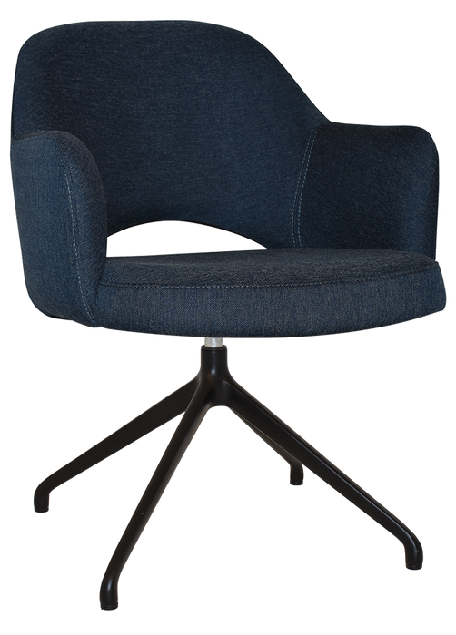 Arm Chair Albury Trestle Black - Gravity