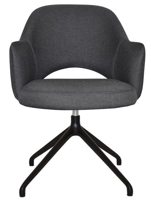 Arm Chair Albury Trestle V2 Black