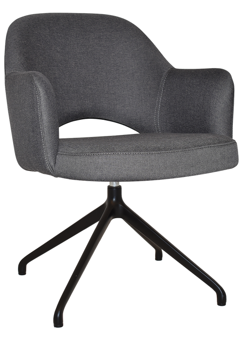 Arm Chair Albury Trestle Black - Eastwood