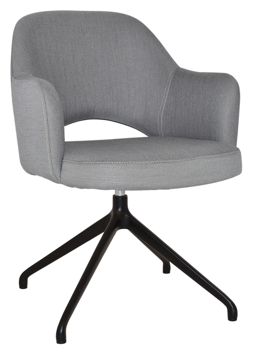 Arm Chair Albury Trestle V2 Black