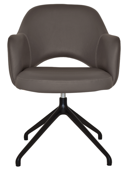 Arm Chair Albury Trestle V2 Black