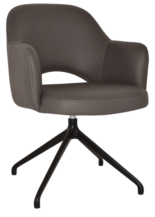 Arm Chair Albury Trestle V2 Black