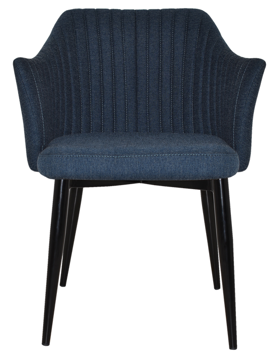 Arm Chair Coogee Metal Black - Gravity