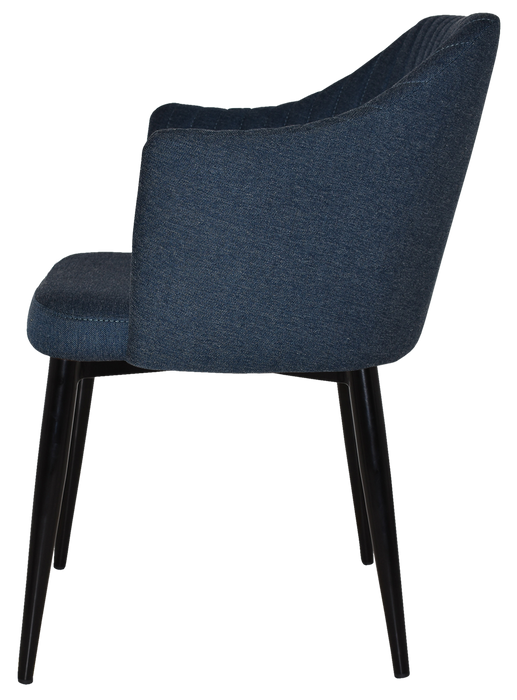 Arm Chair Coogee Metal Black - Gravity