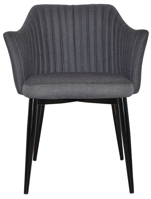 Arm Chair Coogee Metal Black - Gravity