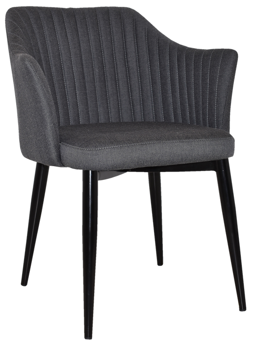 Arm Chair Coogee Metal Black - Gravity