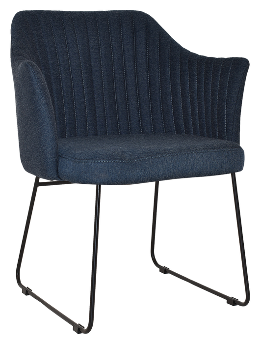 Arm Chair Coogee Sled Black - Gravity