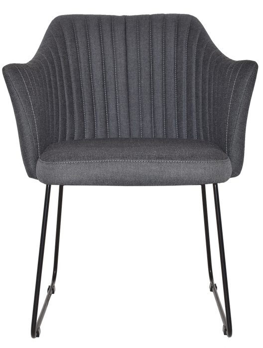 Arm Chair Coogee Sled Black - Gravity