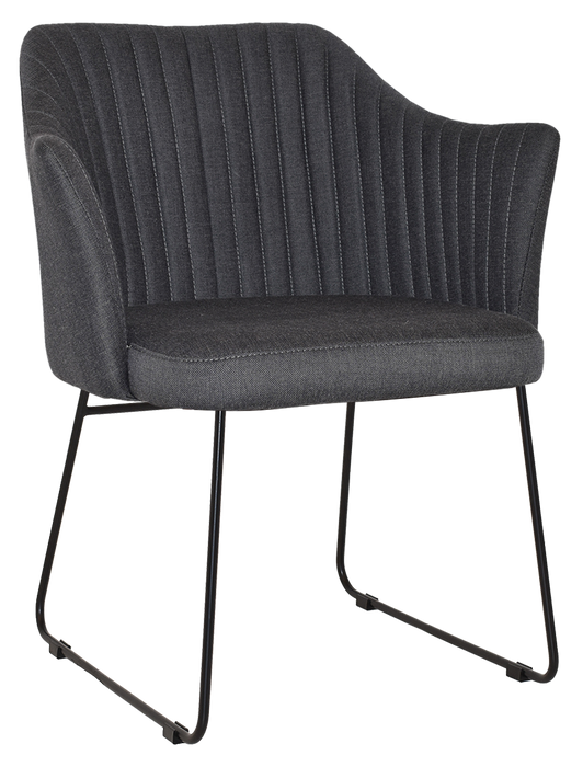 Arm Chair Coogee Sled Black - Gravity