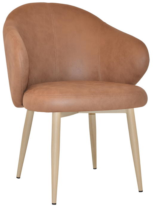 Arm Chair Hugo Metal Birch