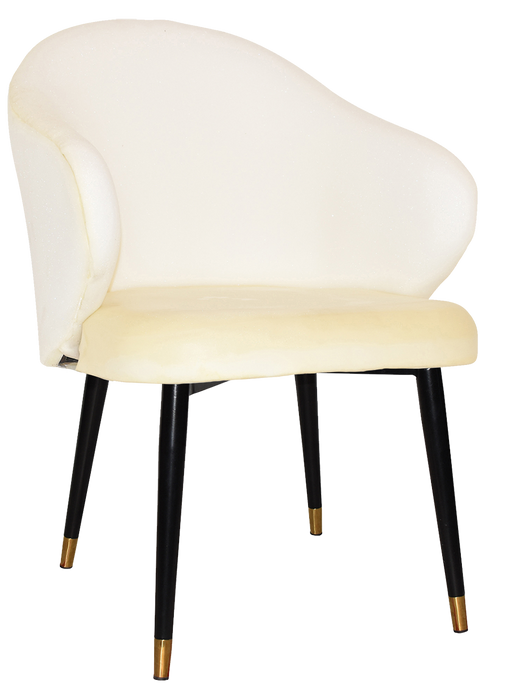 Arm Chair Hugo Metal (Slim) Black Brass