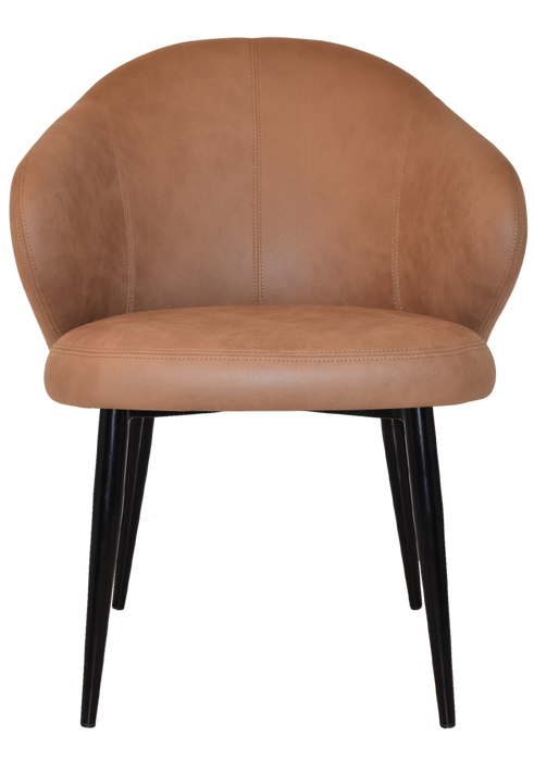 Arm Chair Hugo Metal Black