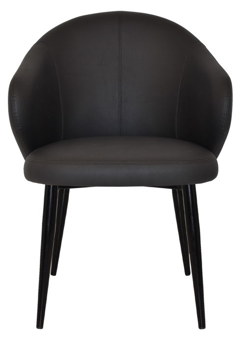 Arm Chair Hugo Metal Black