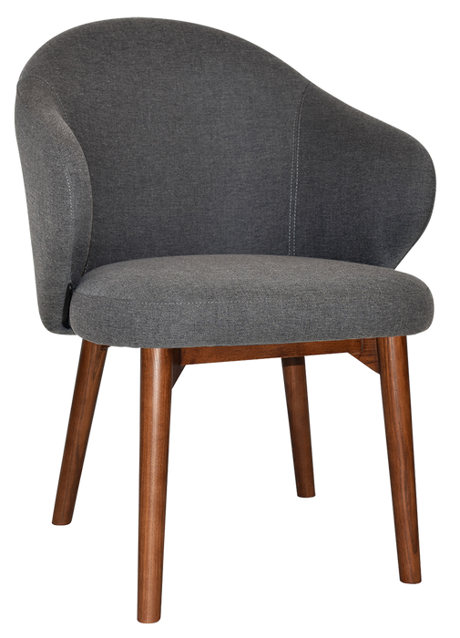 Arm Chair Hugo Timber Light Walnut