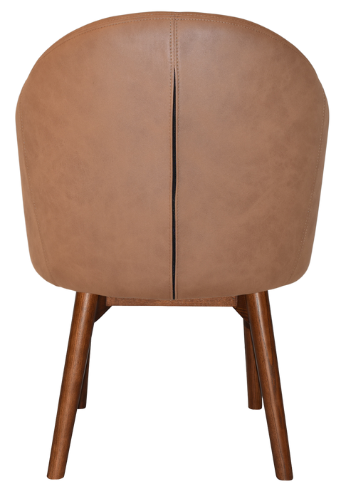 Arm Chair Hugo Timber Light Walnut