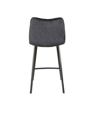 Kenya Bar Stools Black Set of 2