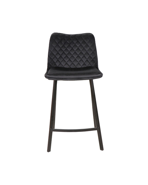 Kenya Bar Stools Black Set of 2