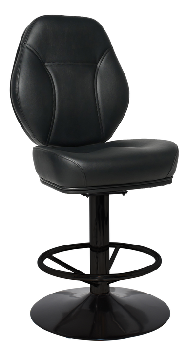 Gaming Stool Cairo Disc Black