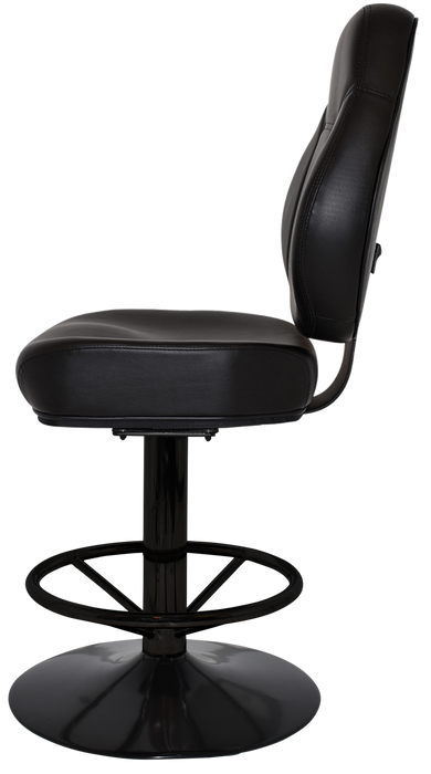 Gaming Stool Cairo Disc Black