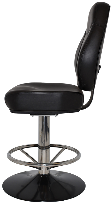 Gaming Stool Cairo Disc Polished S/S