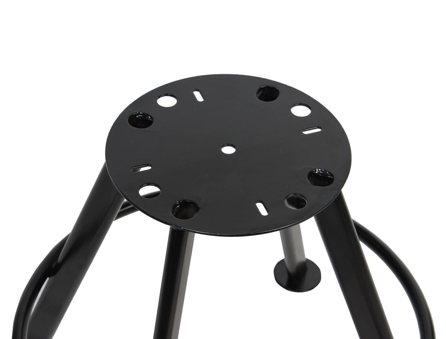 Gaming Stool Cairo 4Leg Metal Black