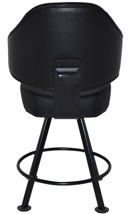 Gaming Stool Luxor 4Leg Metal Black