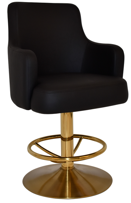 Gaming Stool Trump Disc Brass