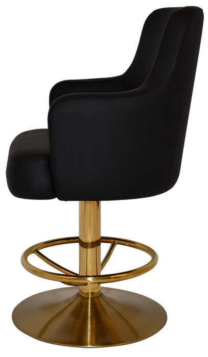 Gaming Stool Trump Disc Brass