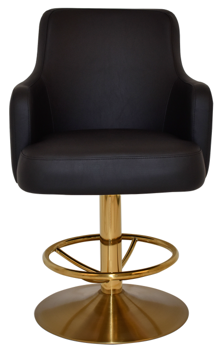 Gaming Stool Trump Disc Brass