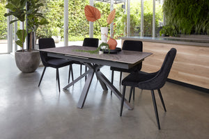 Koko Extension Dining Table Pietra Grey Ceramic