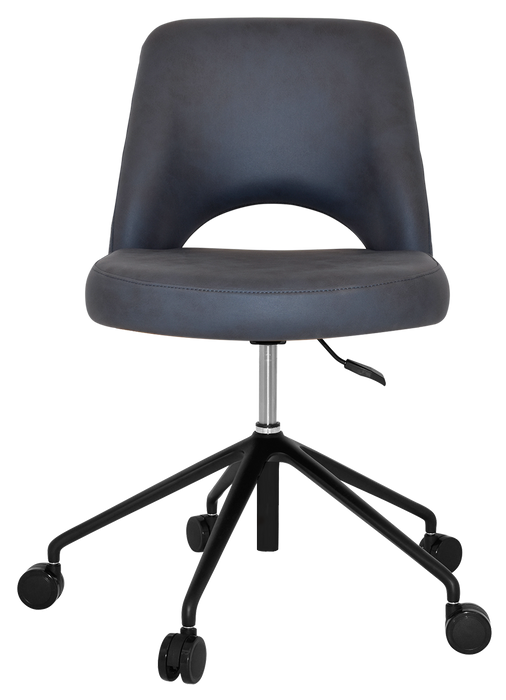 Chair Albury Castor V2 Black - Pelle/Benito