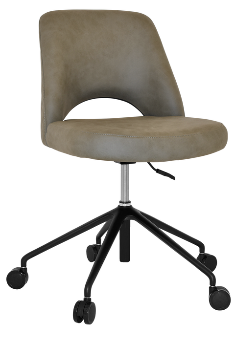 Chair Albury Castor V2 Black - Pelle/Benito