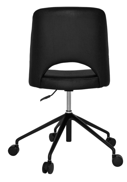 Chair Albury Castor V2 Black - Vinyl