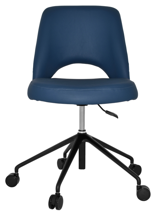 Chair Albury Castor V2 Black - Vinyl