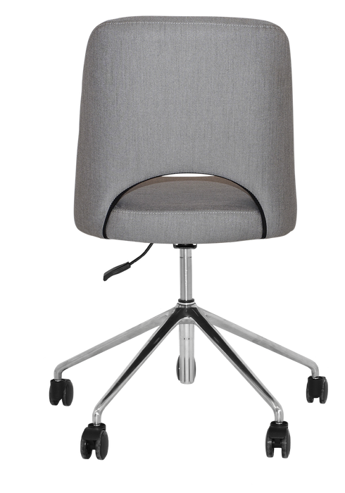 Chair Albury Castor V2 Polished Aluminium - Gravity