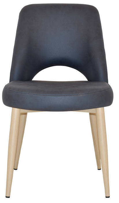 Chair Albury Metal Birch - Pelle/Benito