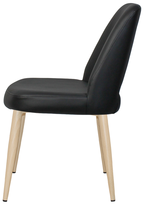 Chair Albury Metal Birch - Vinyl