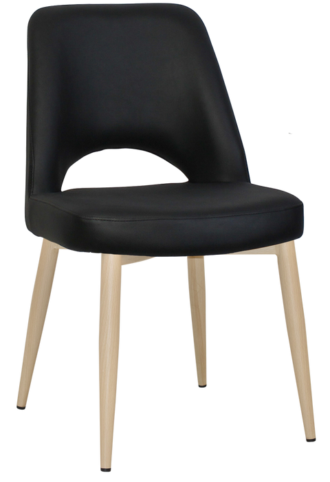 Chair Albury Metal Birch - Vinyl