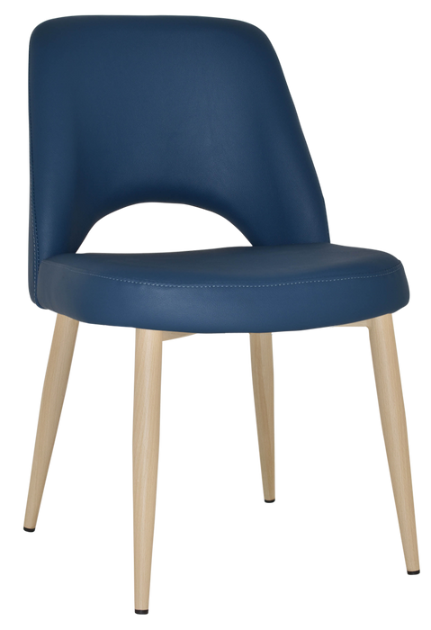 Chair Albury Metal Birch - Vinyl