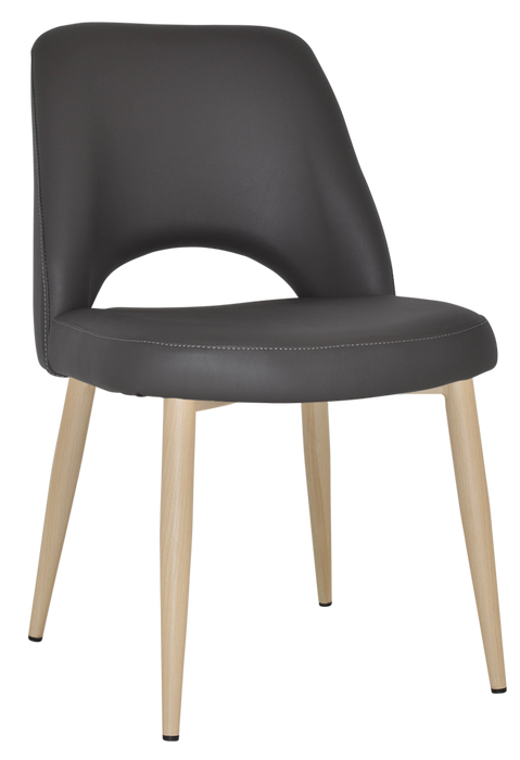 Chair Albury Metal Birch - Vinyl