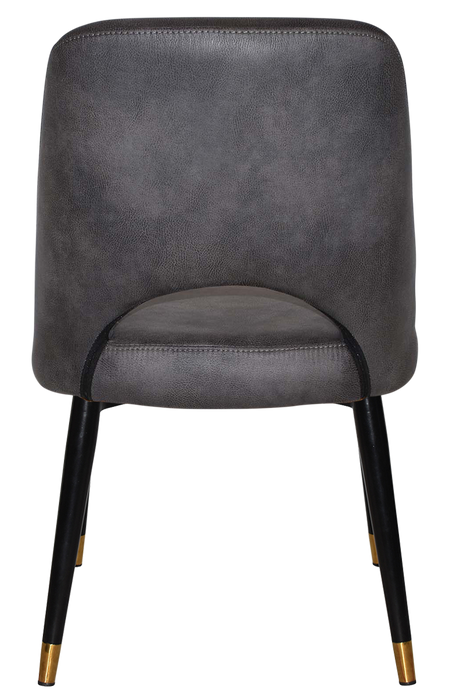 Chair Albury Metal (Slim) Black Brass - Eastwood