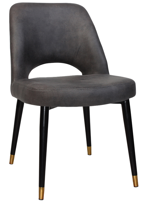 Chair Albury Metal (Slim) Black Brass - Eastwood