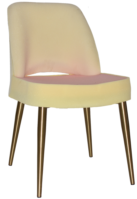 Chair Albury Metal (Slim) Brass - Unupholstered