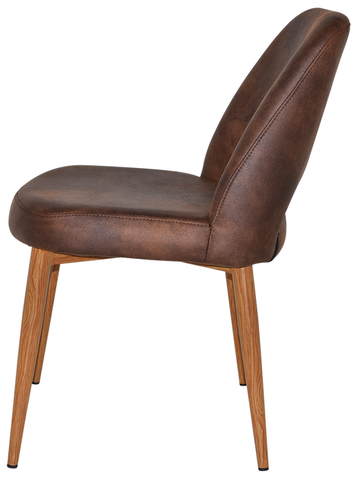 Chair Albury Metal Light Oak - Eastwood