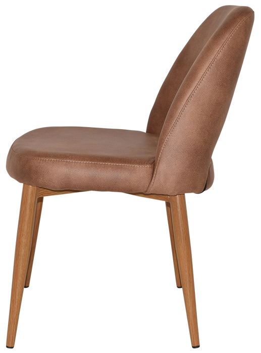 Chair Albury Metal Light Oak - Eastwood