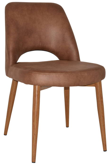 Chair Albury Metal Light Oak - Eastwood