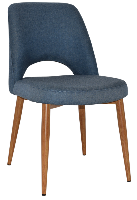 Chair Albury Metal Light Oak - Gravity