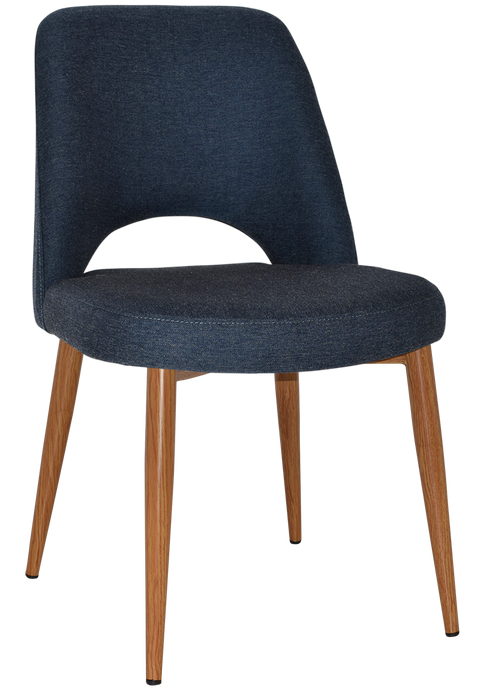 Chair Albury Metal Light Oak - Gravity